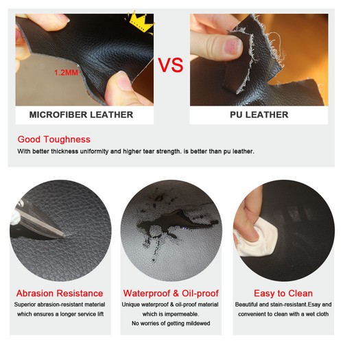 Center Console Armrest Box Cover Leather Protection Pad For Audi Q3 2013-2018 - Picture 6 of 9