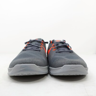 Nike Mens Metcon 3 Training Shoes Gray Orange 852928-007  display picture 3