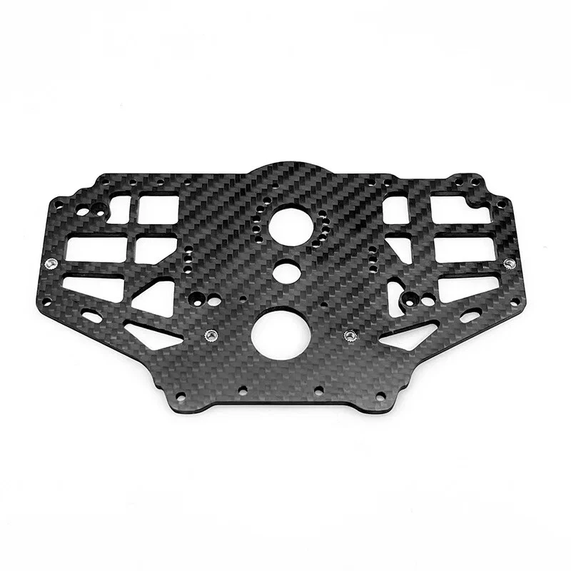 Carbon Fiber Center Gearbox Guard Plate for Losi LMT 4WD Solid Axle1/8 RC Car - Image 3 of 4