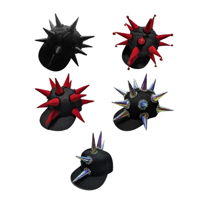 Fashion Sun Hat Spikes Baseball Caps Street Wear Hiphop Caps for Outdoor
