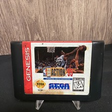 NBA Action '95 Starring David Robinson (Sega Genesis, 1995) Game Only -