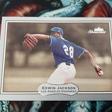 2003 Fleer Showcase #143 Edwin Jackson #/750