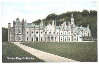 ARKLOW/COUNTY WICKLOW IRELAND Postcard SHELTON ABBEY PRISON Former Howard Estate