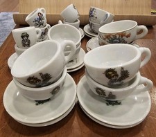 Vintage 32 Piece Miniature Japanese Tea Sets - Cups Saucers - See Pics