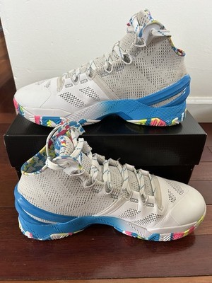 Under Armour Curry 2 Splash Party Basketball Shoes Men's Size 7