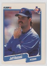 1990 Fleer Jeff Russell #312 0x4w