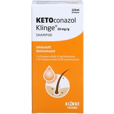 Ketoconazol Klinge 20 mg/g Shampoo 120ml - PZN 16923190