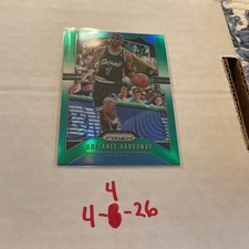 2019-20 Panini Prizm Basketball Green Wave #12 Anfernee Hardaway Orlando Magic