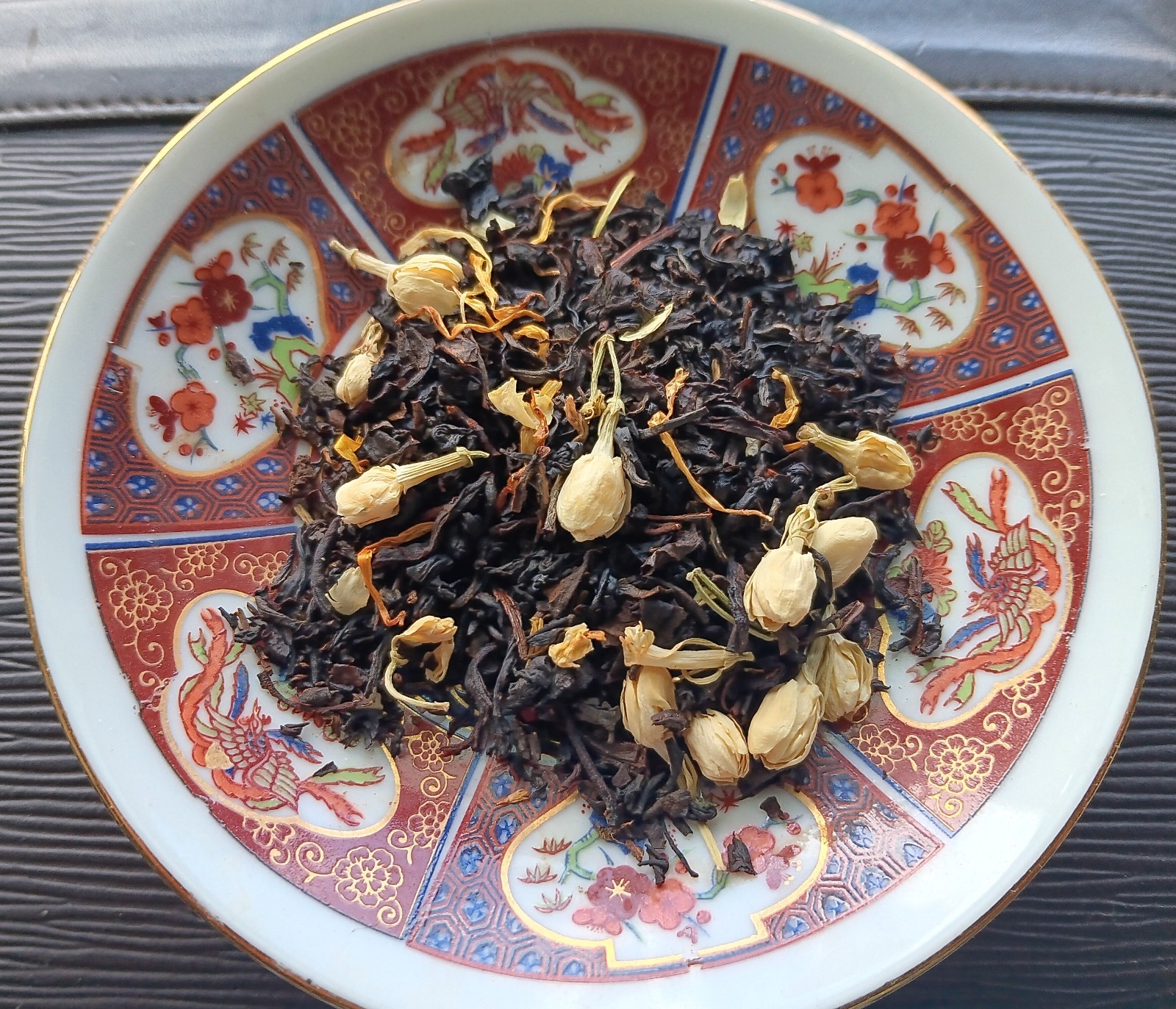 Cinnamon Peach & Jasmine Flower  Blend Loose Leaf Aged Premi