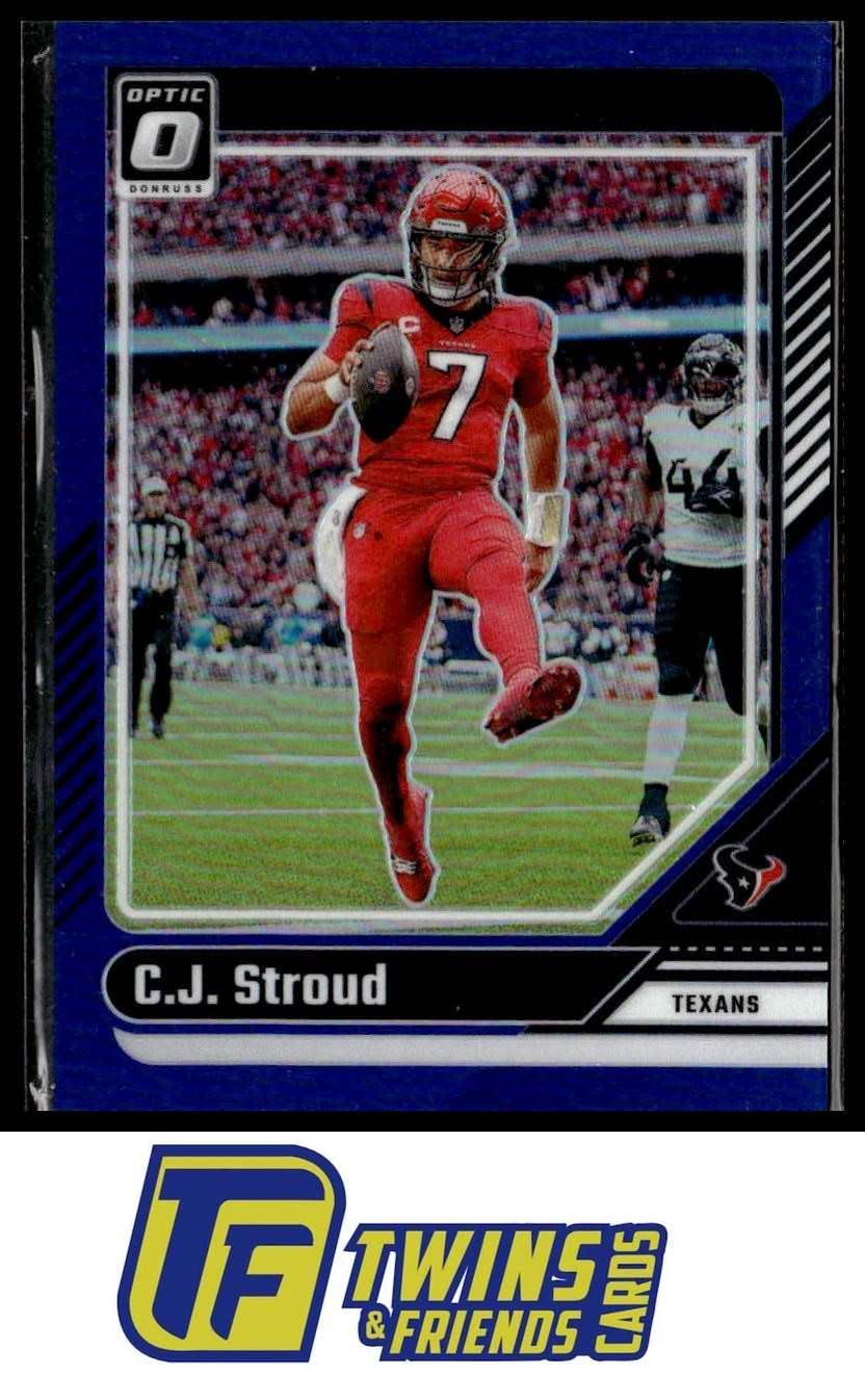 2024 Donruss Optic #76 C.J. Stroud Blue #/199
