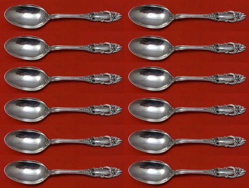 Grand Duchess by Towle Sterling Silver Place Soup Spoon Set of 12 pcs 7 1/8"