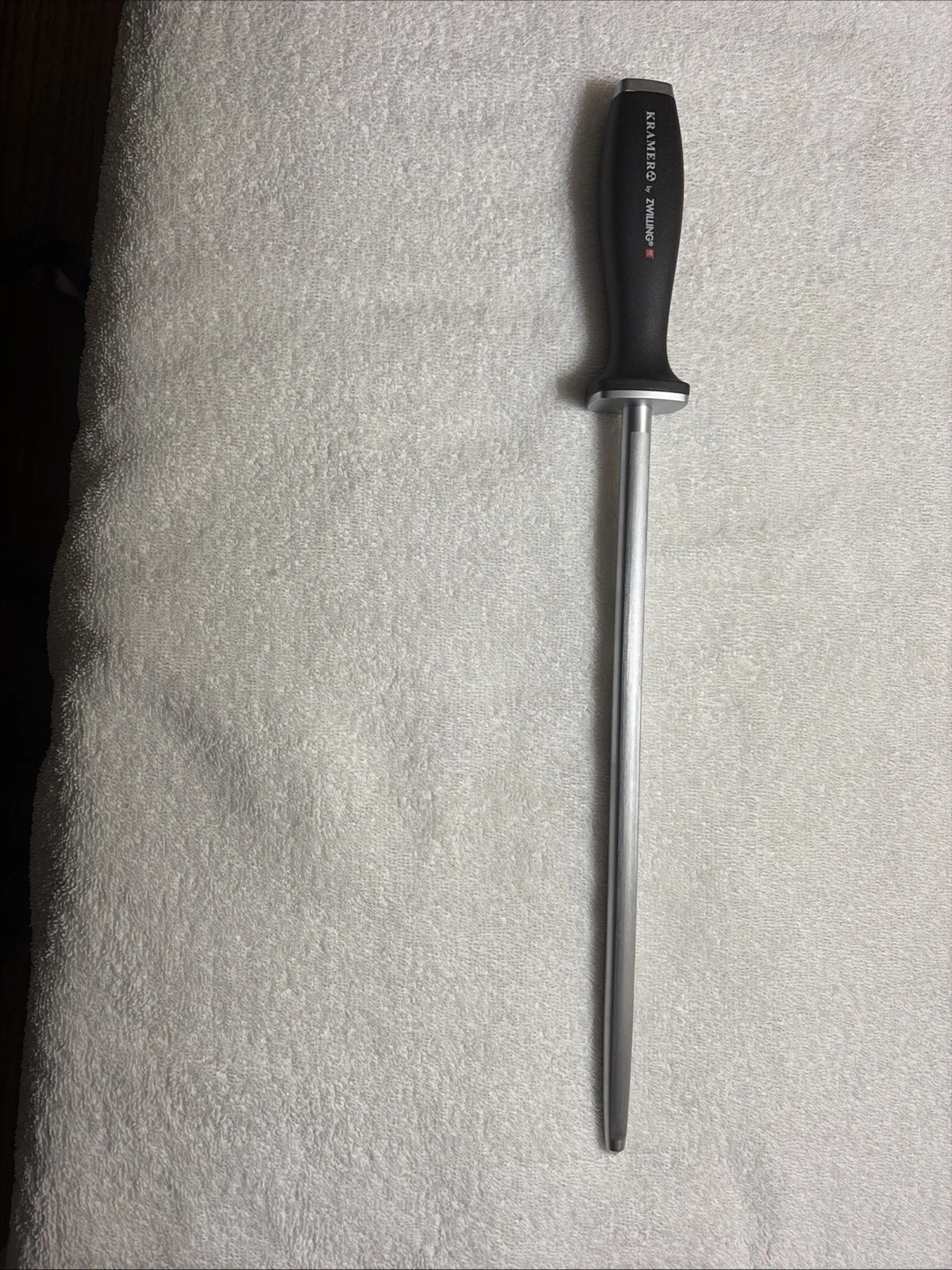 KRAMER by ZWILLING 12-inch Double Cut Honing Steel with Plastic Handle
Opens in a new window or tab