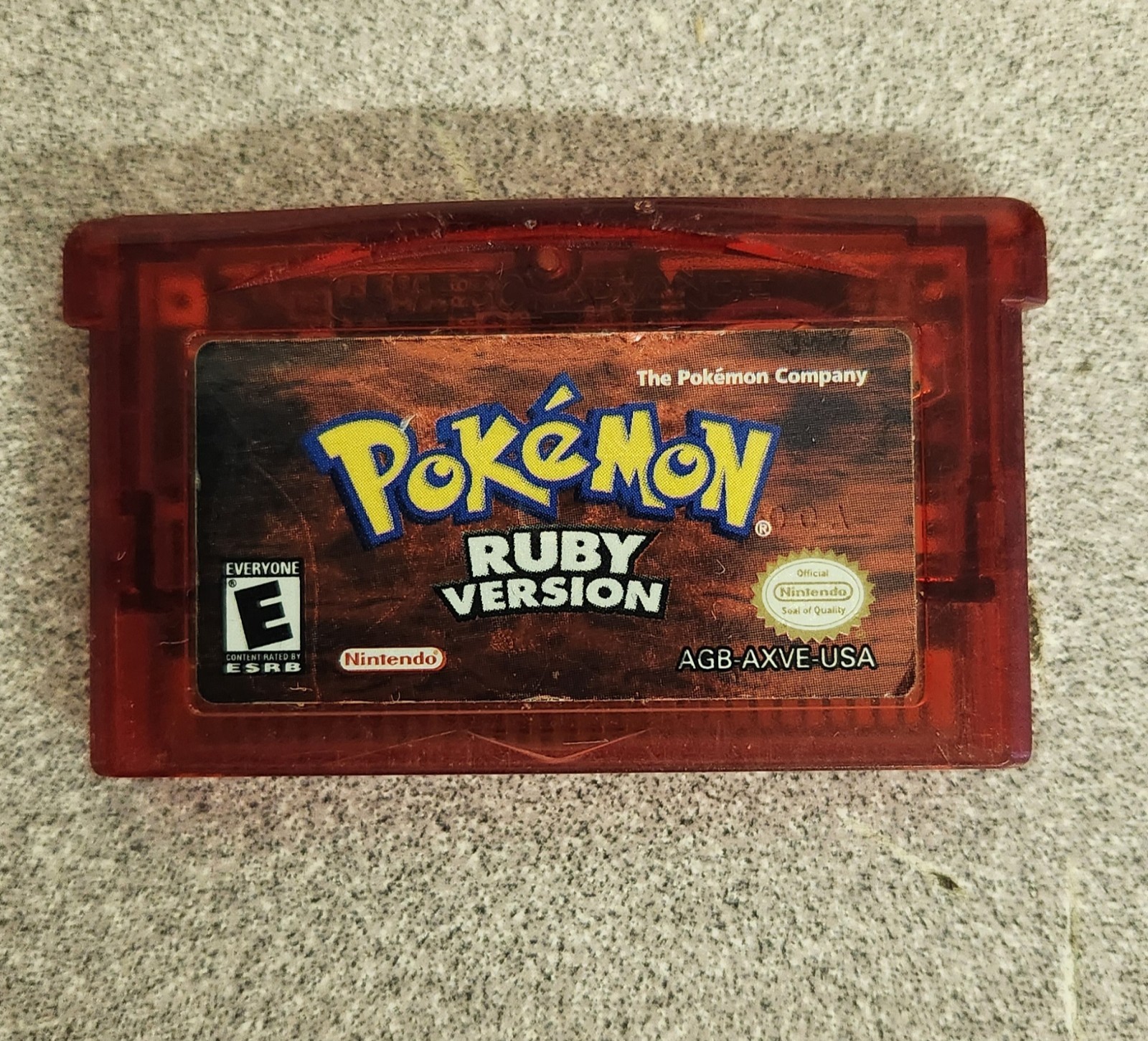 Pokemon Ruby Version Authentic Cartridge Only for Game Boy Advance TESTED 