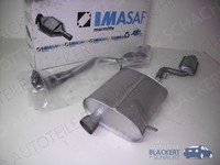 Imasaf Auspuffanlage Komplett+Kat für BMW Z3 1.9 16V E36 Roadster Cabrio 95-99