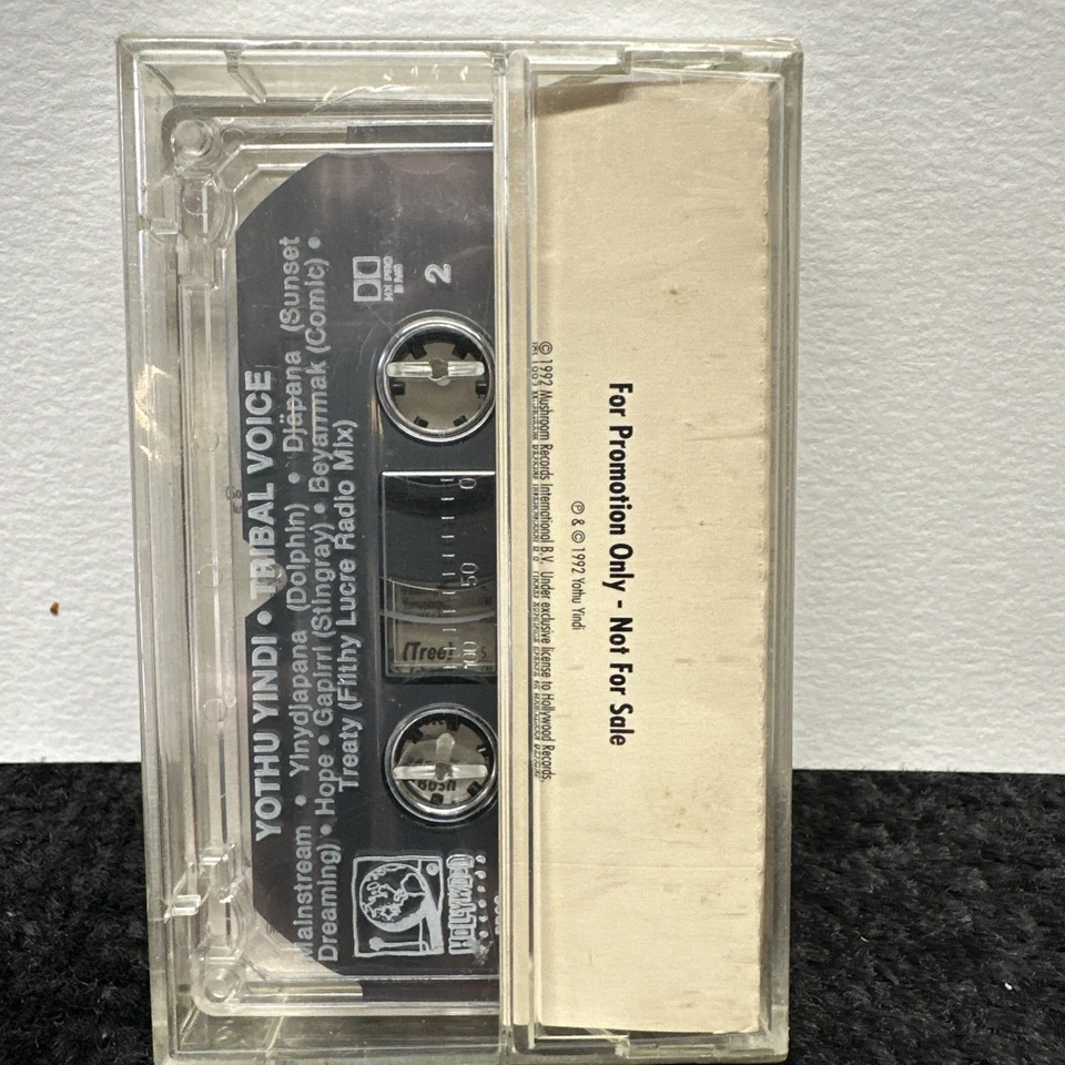NEW Yothu Yindi Tribal Voice 1992 PROMO ADVANCE DEMO Cassette Tape Album Hiphop - Image 3 of 4