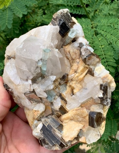 1150 g Stunning Aquamarine Crystal Combine With Quartz And Muscovite From Skardu - Picture 3 of 10