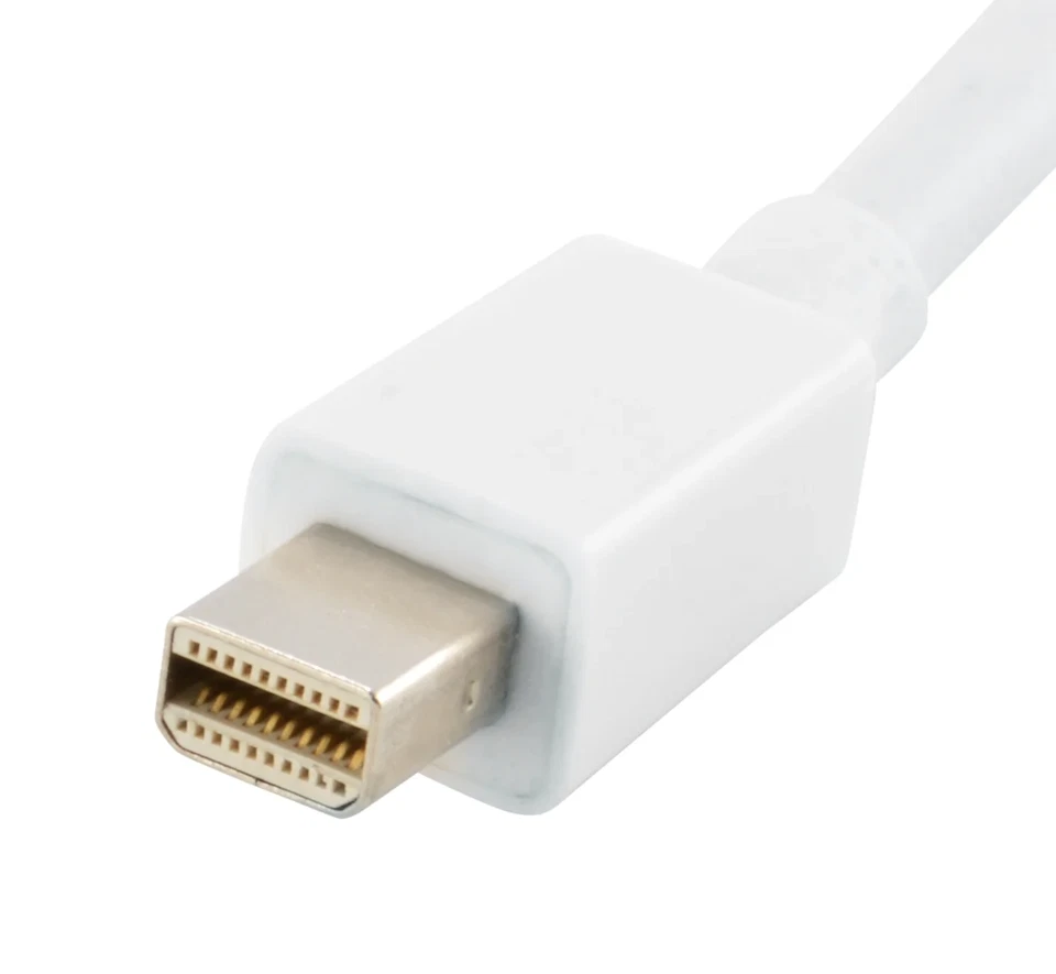 Mini Display Male Port to VGA Female Adapter Cable 6 in (15.2 cm) - Image 2 of 4