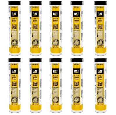 Cat 454-0291 Ball Bearing Grease, 13.7 oz. | 10 Cartridges OEM