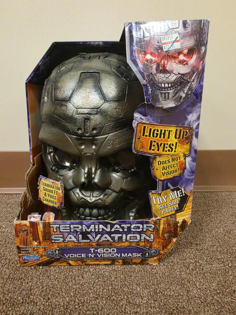 RARE Terminator Salvation T-600 Voice N Vision Mask 2009 for sale