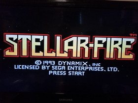 &curren; Stellar-Fire &curren; (Game Disc) Good! Sega CD Disc Only