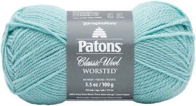 Patons Classic Wool Yarn, Duck Egg Blue
