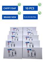 Eaton CHFP115AF 10-Pack 15A AFCI Arc-Fault Circuit Breaker CH 120/240V Plug-On N