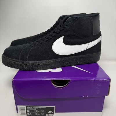 Nike SB Zoom Blazer Mid Black White Men's Sizes 864349-007 BRAND