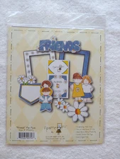 My Mind's Eye Frame Ups "Friends" Fun Pack 10 Pieces 2000