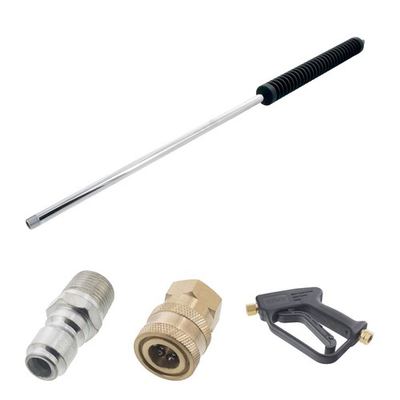 #ad Deluxe 4000 PSI 7 GPM Pressure Washer Gun and 28in. Wand amp; Couplers $56.99