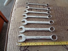 Snap-On. Set of 7 Used Combination spanners