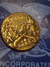 NRA National Rifle Association Brass-Toned Round Pin "We the People" — photo 2