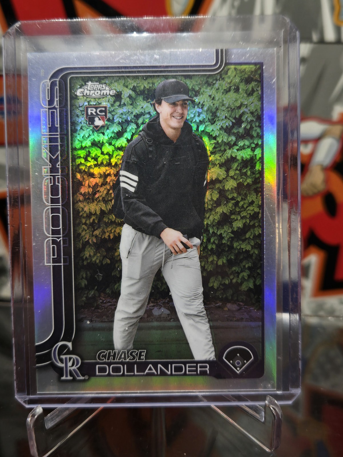 2025 Topps Chrome Update - Image Variation Chase Dollander #USC18 (RC) SP