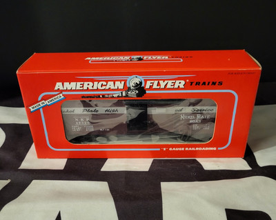 Nickel Plate High 48320 1996 Lionel AMERICAN FLYER TRAINS S Gauge NEW MIB