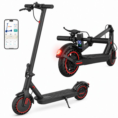 Elektroroller Solide Reifen 8,5'' Straßenzulassung 10,4Ah bis 35KM App E-Scooter
