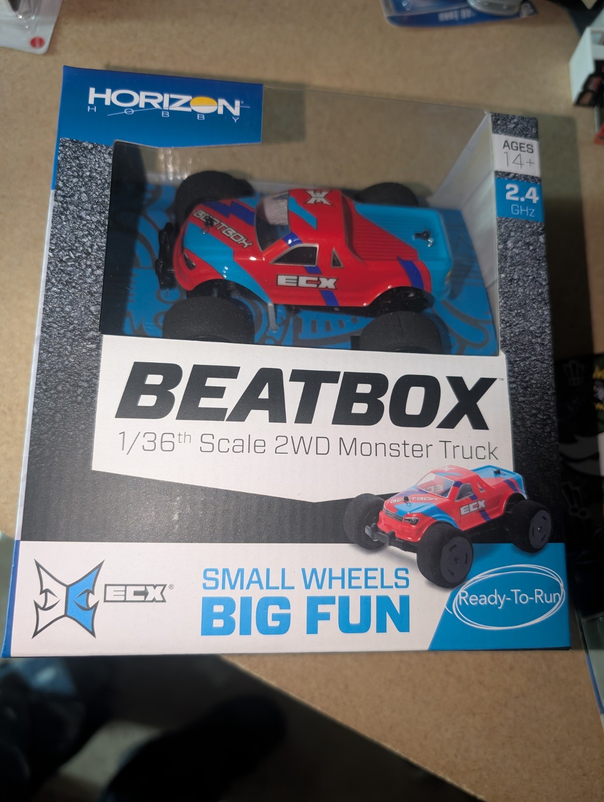 Horizon Hobbies 1/36 Ecx Beatbox RC Truck With Upgraded 180 