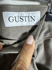 Gustin straight-leg pants feature a minimalist beige Button Fly 33 Slim — photo 4
