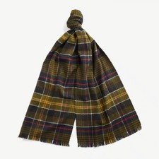 Image of Barbour Brockstone Scarf Classic Tartan Check - Unisex *Rrp £39.99