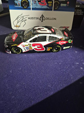 Austin Dillon Autographed 3 DOW Chevrolet Diecast Racing Car 1/24