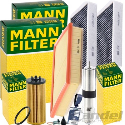 MANN FILTER INSPEKTIONSPAKET passend für BMW 1er F40 2er F45 X1 F48 X2 F39 MINI