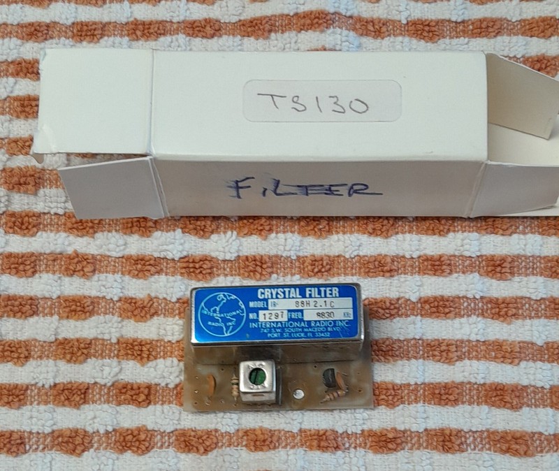 INTERNATIONAL RADIO CRYSTAL FILTER FOR KENWOOD TS-130 88H 2.1 C