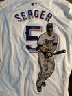 Corey Seager Autographed Authentic Embroidered Jersey- Fanatics & MLB Authentic