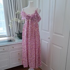 NWOT H&M Womens Floral Print Summer/Cocktail Lightweight Midi Dress SM