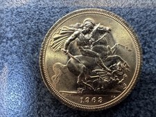 1963  Full Gold Bullion Sovereign.