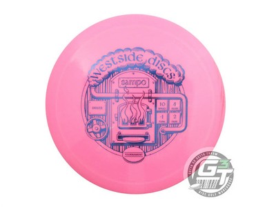 NOS Westside Discs Tournament Sampo 168g Pink Blue Foil Fairway Driver Golf Disc