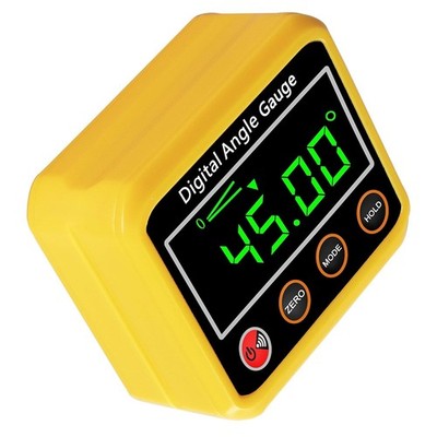Magnetic Digital Angle Finder Protractor Inclinometer - Cube Digital Level An...