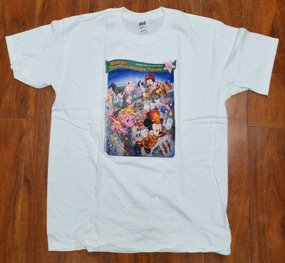 Vintage 2000 Macys Thanksgiving Day Parade  T-shirt XL Mickey McDonald s Dragon