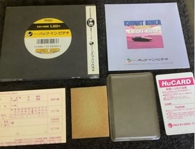 (FREE SHIPPING) NEC PC engine KNIGHT RIDER SPECIAL Japan import TG16 game