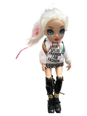 Rainbow High Junior High Amaya Raine Künstlerpuppe Mehrfarbig 8x23cm