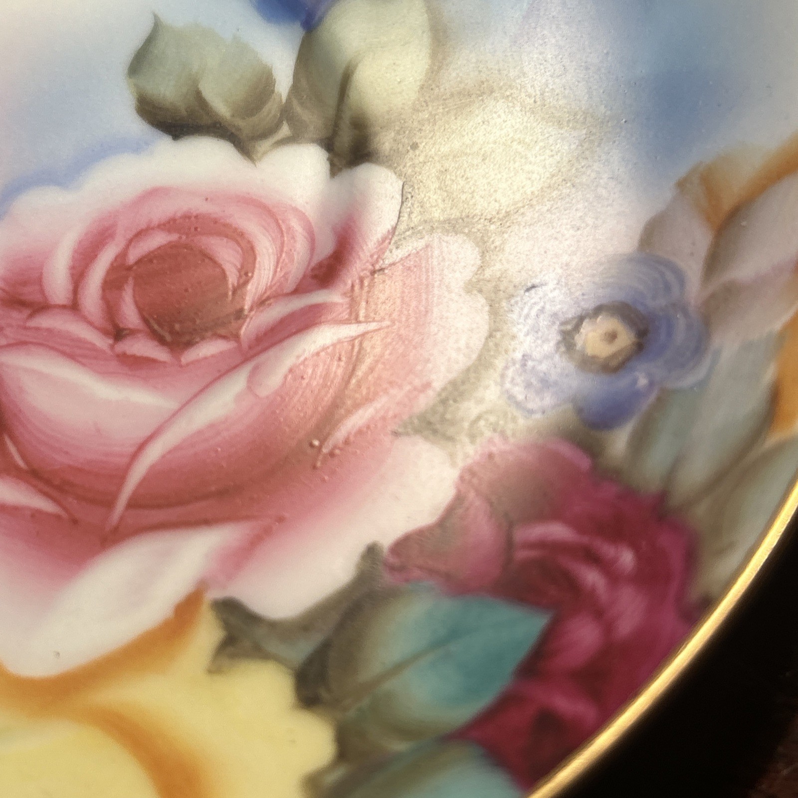 Vintage Japan Hand Painted Romero Chian Coffee Pot