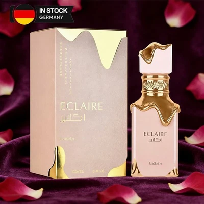 MARKENLOS Lattafa Eclair Eau de Parfum, 100 ml Parfüms Spray für Frauen Fragrant OVP NEU